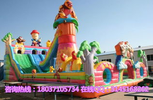 森林奇趣探險(xiǎn)，歡樂無限釋放——大型兒童氣模玩具 兒童樂園的新寵兒